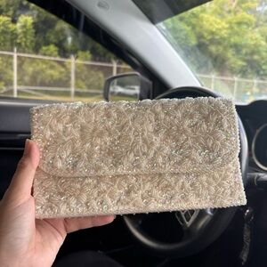 Beaded vintage clutch.